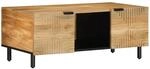 vidaXL Couchtisch Braun 100x54x40 cm Massivholz Mango 4017732