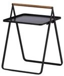 ebuy24 Clarin Beistelltisch Schwarz