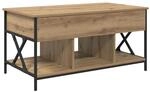 vidaXL Couchtisch Artisan-Eiche 100 x 55 x 50 cm Holzwerkstoff 883036
