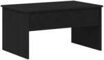 vidaXL Couchtisch Schwarze Eiche 80 x 50,5 x 41,5 cm Holzwerkstoff 862766