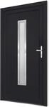 vidaXL Haust&uuml;r Anthrazit 108x200 cm PVC 3187907
