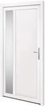 vidaXL Haust&uuml;r Wei&szlig; 108x208 cm PVC 3157099