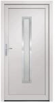 vidaXL Haust&uuml;r Wei&szlig; 98x208 cm PVC 3187888