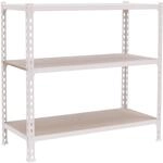 PROREGAL Schwerlastregal Small Muli HxBxT 100 x 80 x 40 cm 3 Fachb&ouml;den Fachlast 150