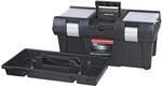PROREGAL Werkzeugkoffer Light M HxBxT 24,6x52,5x25,6cm Polypropylen Schwarz