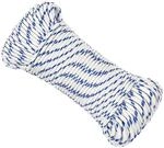 vidaXL Bootsseil Wei&szlig; 5 mm 100 m Polypropylen 152281
