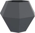 vidaXL Pflanzk&uuml;bel Anthrazit 100 x 100 x 80 cm Stahl 884028