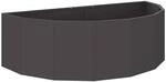 vidaXL Pflanzk&uuml;bel Schwarz 120 x 60 x 35 cm Stahl 883682