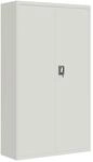 vidaXL Aktenschrank Hellgrau 105x40x180 cm Stahl