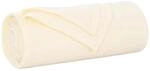 vidaXL &Uuml;berwurfdecke Creme 170 x 130 cm Fleece 42017033