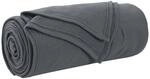 vidaXL &Uuml;berwurfdecke Dunkelgrau 170 x 130 cm Fleece 42017013