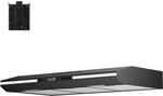 CIARRA Einbau-Dunstabzugshaube 90 cm A+ Unterbauhaube 300 m&sup3;/h VM90921B