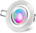 SSC-LUXon RF-2 Smart Einbaustrahler Flach Schwenkbar mit RGB CCT Smart Lampe f&uuml;r