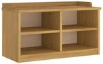 vidaXL Flurbank SANDNES 87x40x50 cm Massivholz Kiefer 4010458