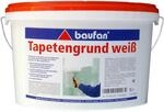 Baufan Tapetengrund Wei&szlig; 5,