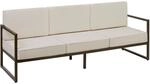 Tectake Garten Loungesofa Comosa Dicke Des Sitzpolsters 14 cm Wasserabweisende 