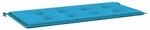 vidaXL Gartenbank-Auflage Blau 100x50x3 cm Oxford-Gewebe 43201