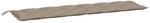 vidaXL Gartenbank-Auflage Taupe 200x50x7 cm Oxford-Gewebe 361648