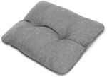 Beautissu Beauflair Loungekissen Outdoor R&uuml;cken 70x40x12cm Hellgrau