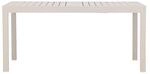 ebuy24 Capo Gartentisch mit Auszug 160 bis 240 cm Beige