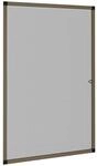 vidaXL Insektenschutz f&uuml;r Fenster Braun 80x120 cm 153834
