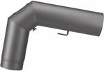 Justus Rohr-Set Standard &Oslash; 150 mm mit Drosselklappe Gussgrau