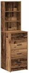 vidaXL Highboard mit Schubladen Altholz 40 x 41 x 135 cm Holzwerkstoff 865053