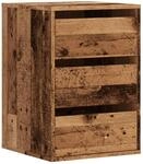 vidaXL Kommode Altholz-Optik 40x41x58 cm Holzwerkstoff 852841