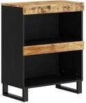 vidaXL Beistellschrank 60x33x75 cm Massivholz Mango 352885