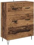 vidaXL Sideboard Altholz 69,5 x 34 x 90 cm Verbundholz und Eisen 881495