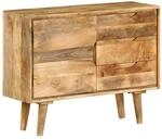 vidaXL Sideboard Massivholz Mango 90x30x69 cm 246789