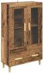 vidaXL Highboard mit Schubladen Altholz 70 x 31 x 115 cm Holzwerkstoff 880851