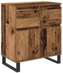 vidaXL Sideboard Altholz 60 x 35 x 70 cm Verbundholz und Eisen 881741