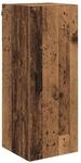 vidaXL Wandschrank Altholz 34,5 x 34 x 90 cm Holzwerkstoff 882610