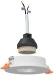vidaXL Spotlight 24 Stk Wei&szlig; 9 x 9 x 2 cm Aluminium 4108142