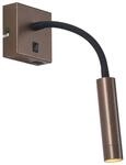QAZQA Moderne Wandleuchte Bronze mit USB-C-Anschluss Gosna