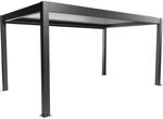 Biohort Pergola 5 m x 3 m Dunkelgrau-Metallic/Silber-Metallic