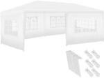 Tectake Pavillon Novara 6 x 3 M Im Stecksystem 5 Abnehmbare Seitenteile 600 x 300 x