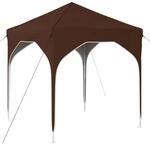 vidaXL Pop-Up Partyzelt 194 x 194 x 245 cm Braun 42019819