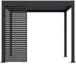 Paragon Outdoor Lamellen-Sichtschutz f&uuml;r Pergola Grand Tuscan 10 Grau 94x234 cm