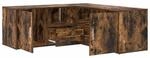 vidaXL Eckregal R&auml;uchereiche 200x40x45 cm Holzwerkstoff 3307832