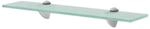 vidaXL Schweberegal Glas 50x20 cm 8 mm 243780