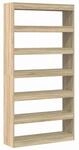 vidaXL B&uuml;cherregal Braun Holzwerkstoff 3333926