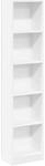 vidaXL B&uuml;cherregal Wei&szlig; 40x24x176 cm Holzwerkstoff 857792