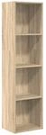 vidaXL B&uuml;cherregal Sonoma-Eiche 40x30x152 cm Holzwerkstoff 857878