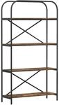 vidaXL B&uuml;cherregal Ger&auml;ucherte Eiche 80 x 30 x 146 cm Holzwerkstoff 879841
