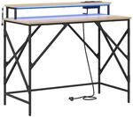 vidaXL Schreibtisch Sonoma-Eiche 100 x 50 x 86,5 cm Holzwerkstoff 859396
