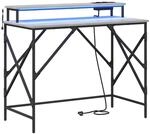 vidaXL Schreibtisch Grau Sonoma 100 x 50 x 86,5 cm Holzwerkstoff 859398