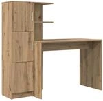 vidaXL Schreibtisch 2-Tlg Artisan-Eiche 3337296