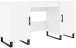 vidaXL Schreibtisch Wei&szlig; 140x50x75 cm Holzwerkstoff 829572